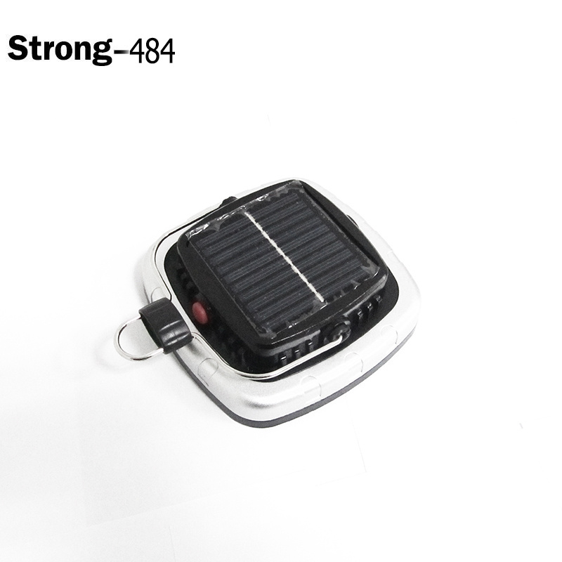 Portable USB rechargeable led camping light solar power tent light