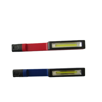 cheap price pen torch magnet COB plastic led working flashlight