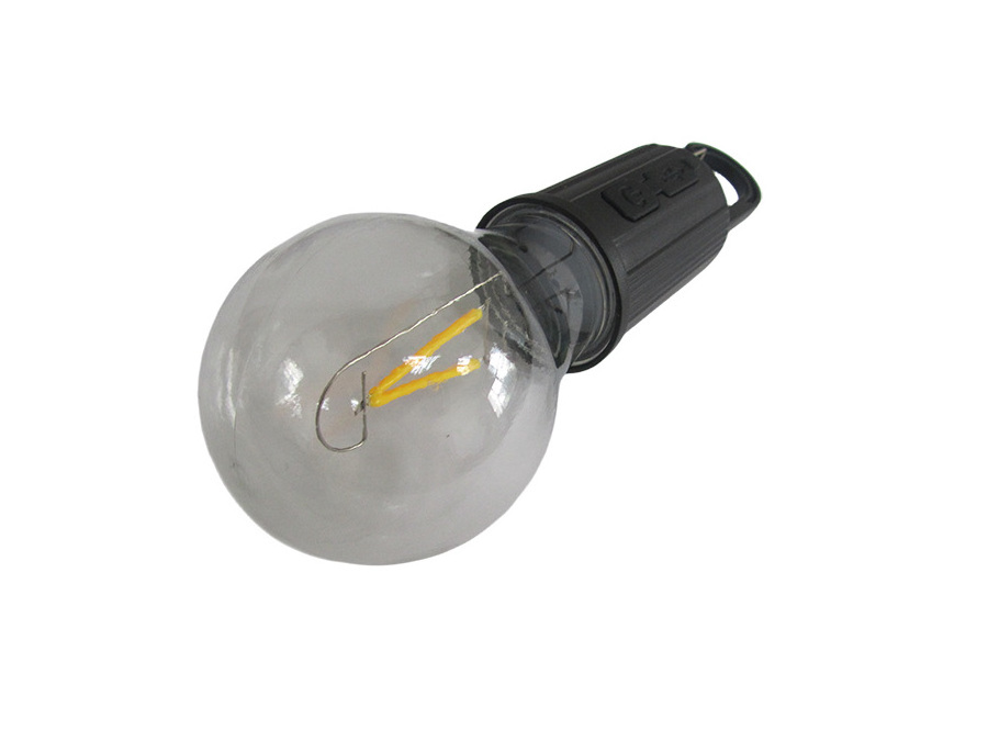 High quality Bulb flashlight chargeable camping hanging light