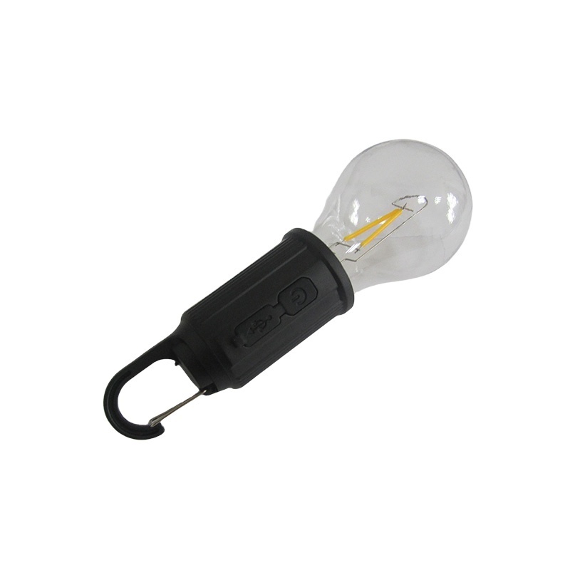 High quality Bulb flashlight chargeable camping hanging light