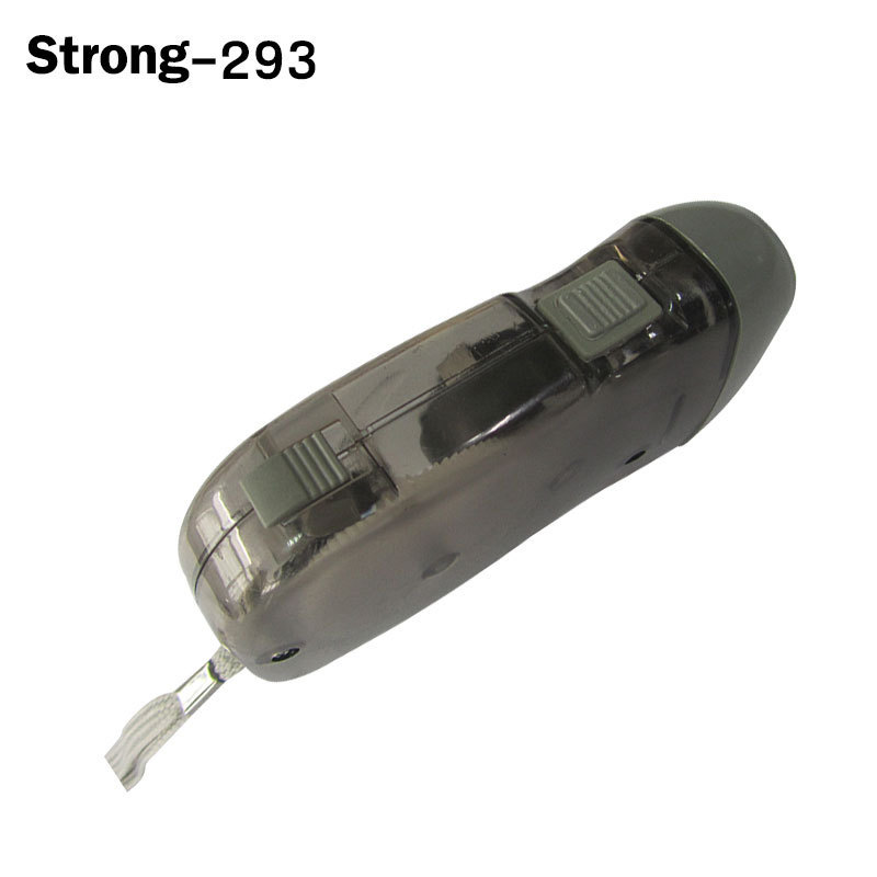 promotion rechargeable hand crank flashlight