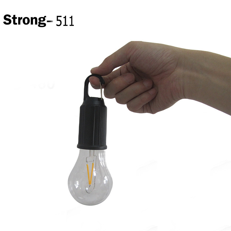 Low price plastic COB Bulb flashlight for Camping  tent lamp mini  ambient lighting