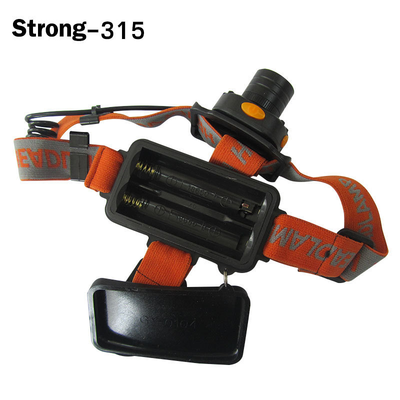 Super bright rechargeable COB zoom headlamp for camping