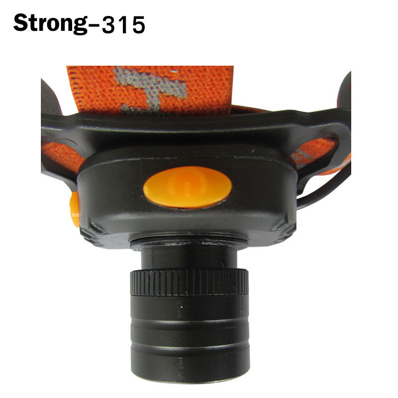 Super bright rechargeable COB zoom headlamp for camping