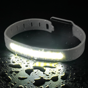 Outdoor lamps can be worn on the wrist or ankle waterproof night run flashlight