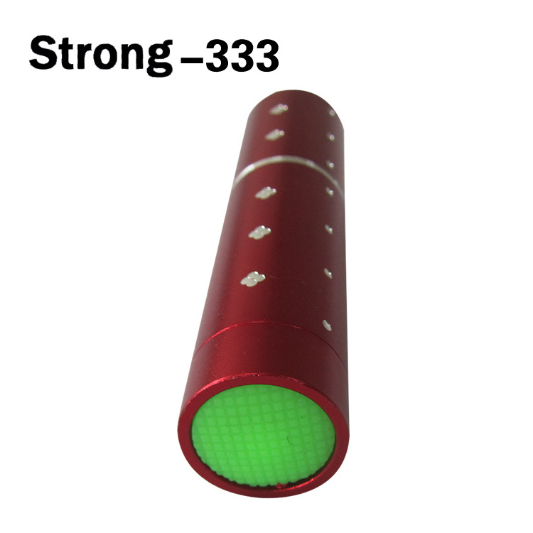 365nm uv flashlight is used to detect the fluorescent agent of jade cosmetics mask amber ultraviolet lamp