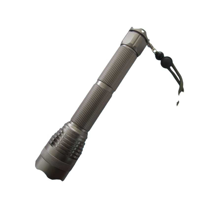 XML T6 High quality strong light flashlight led long range rechargeable aluminum torch