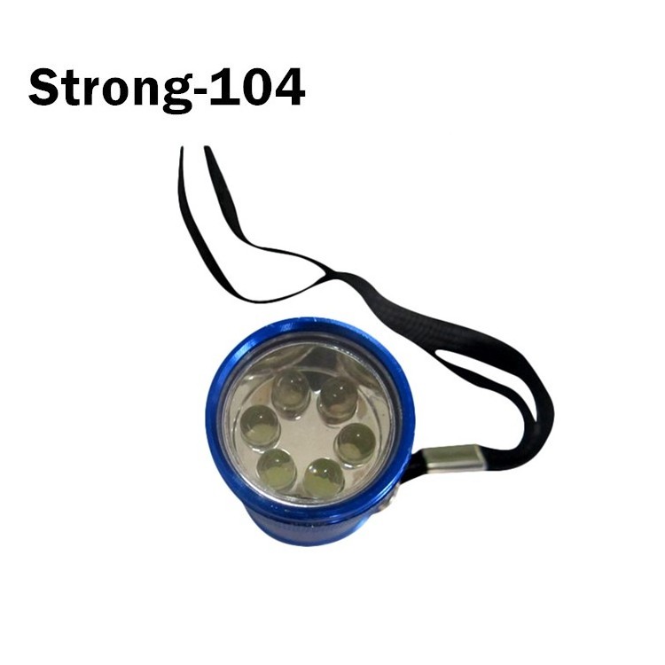 white Light Lamp powerful Flash Light Lantern Portable small pocket torch 6 led Mini Flashlight for hiking camping