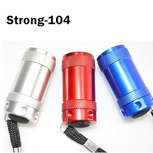 white Light Lamp powerful Flash Light Lantern Portable small pocket torch 6 led Mini Flashlight for hiking camping