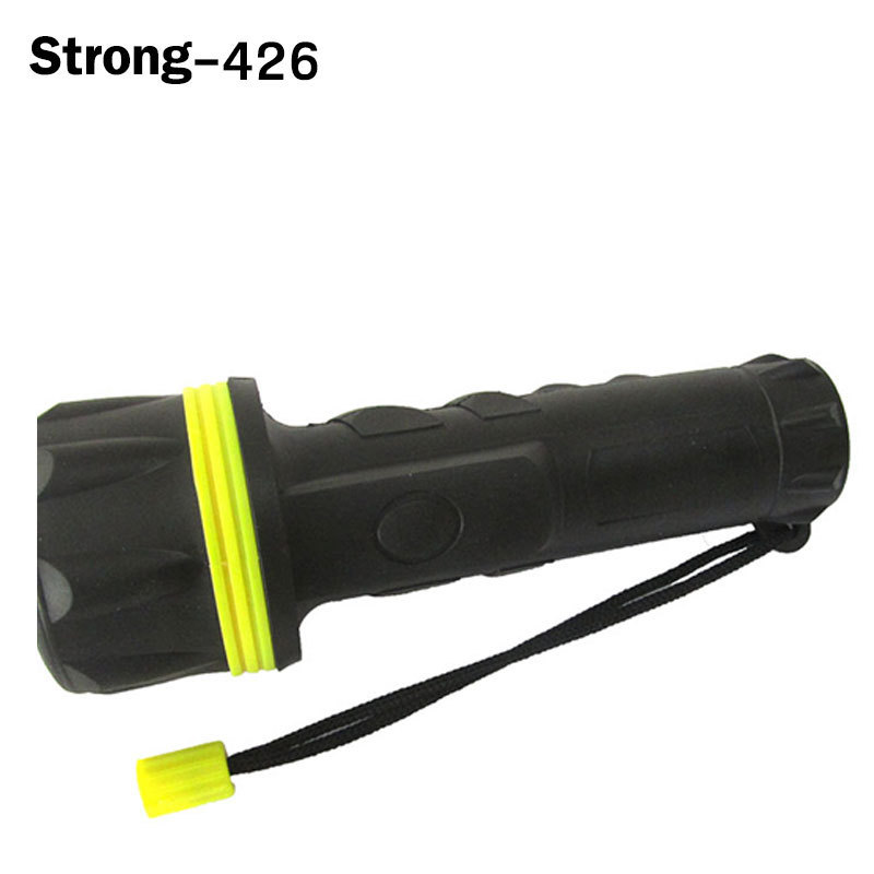 High power cheap torch waterproof rubber coated led emergency flashlight