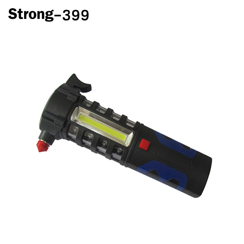 3 Mode Multipurpose Magnetic Safety Escape Rescue Window Breaker LED Emergency Hammer Tool COB Torch Flashlight