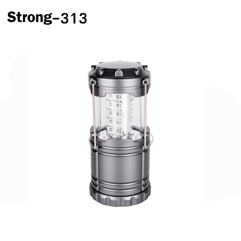 30 led Collapsible camping lantern foldable plastic camping light for outdoor