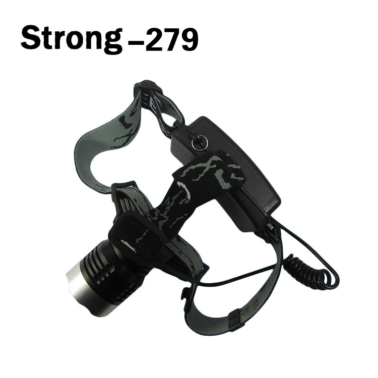 Outdoor powerful rechargeable led headlamp made in Zhejiang