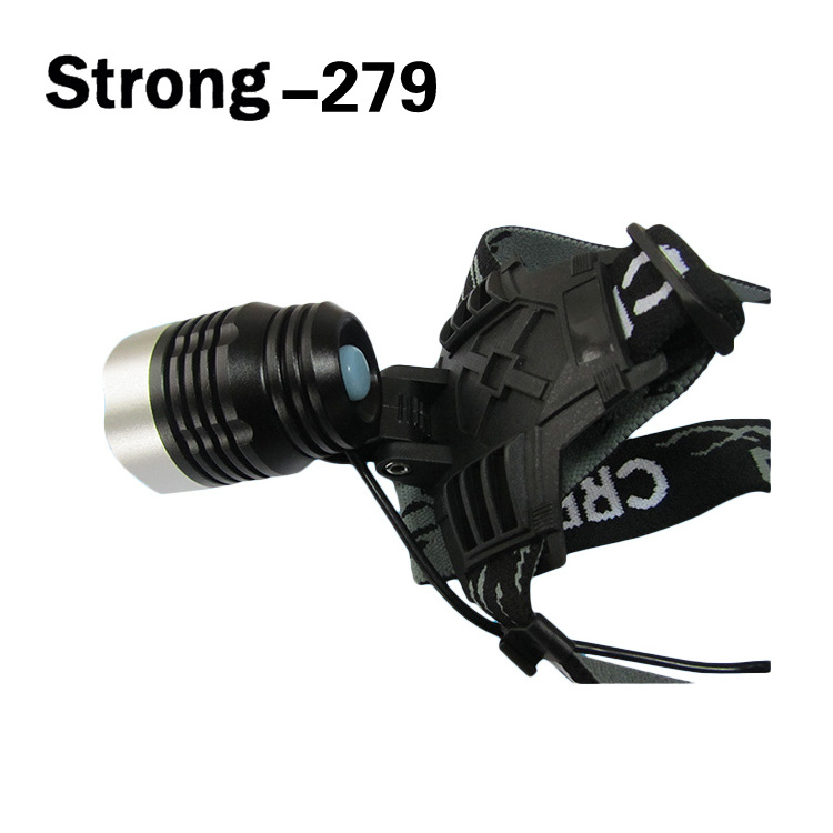 Outdoor powerful rechargeable led headlamp made in Zhejiang