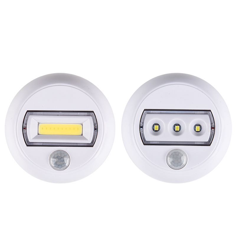 3XAAA BATTERY USE WITH STRONG MAGNET WIRELESS COB PIR MOTION SENSOR NIGHT LIGHT