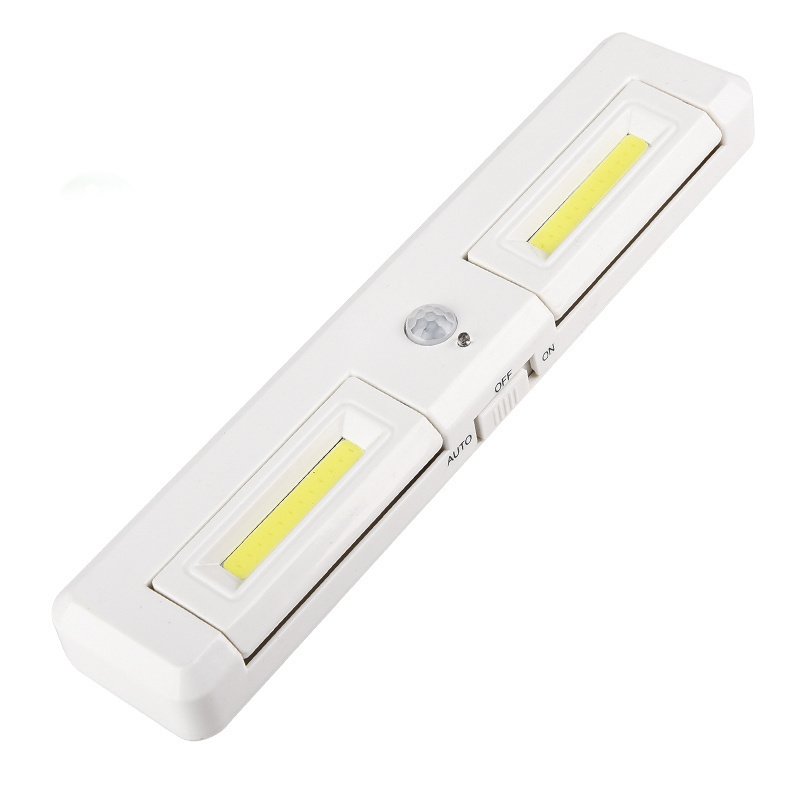 COB LED Motion Sensor Cabinet Light With Magnet New Design Suit For Household Auto Night Light