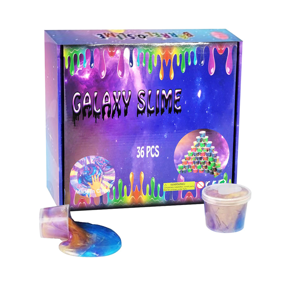 2024 Intelligence Slime Supplies Toys Crazy Bounce Colorful Slime Kit Supplies For Kids