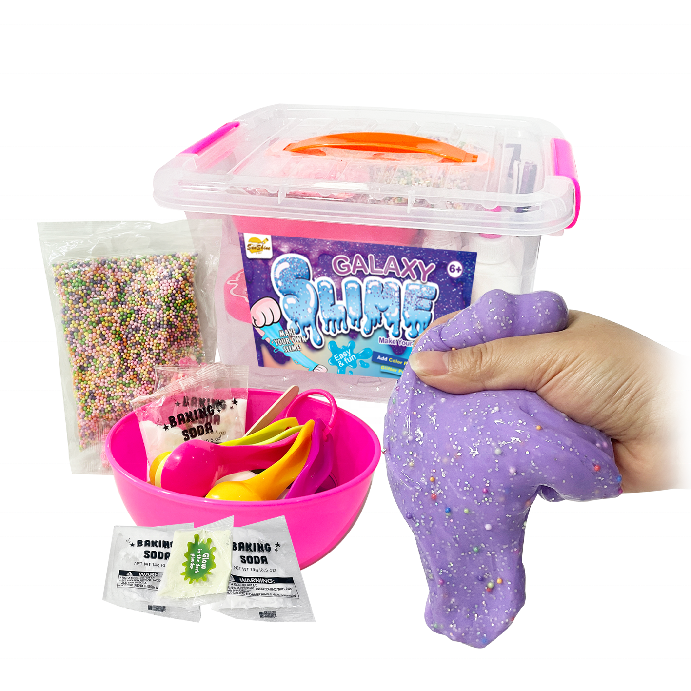 2024 Handmade Educational Toy DIY Slime Toy Kid's Slime Kit Slime Set Welcome Custom