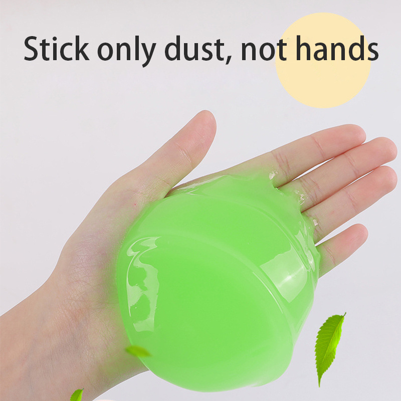 2023 Practical Durable High Quality Soft Sticky Clean Glue Gum Silica Gel Car Keyboard Dust Dirt Cleaner Slime