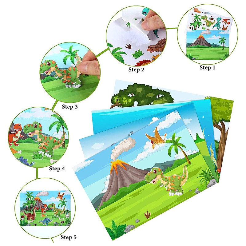 2023 Fun Diy C1hildren's Stickers Focus The Sea Ocean Lovely Sticker Set