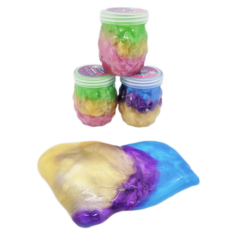 2023 Order Diy Canning Crystal Slime Kit Mud Slime Crafts Reduced Pressure Educational Toys For Kids