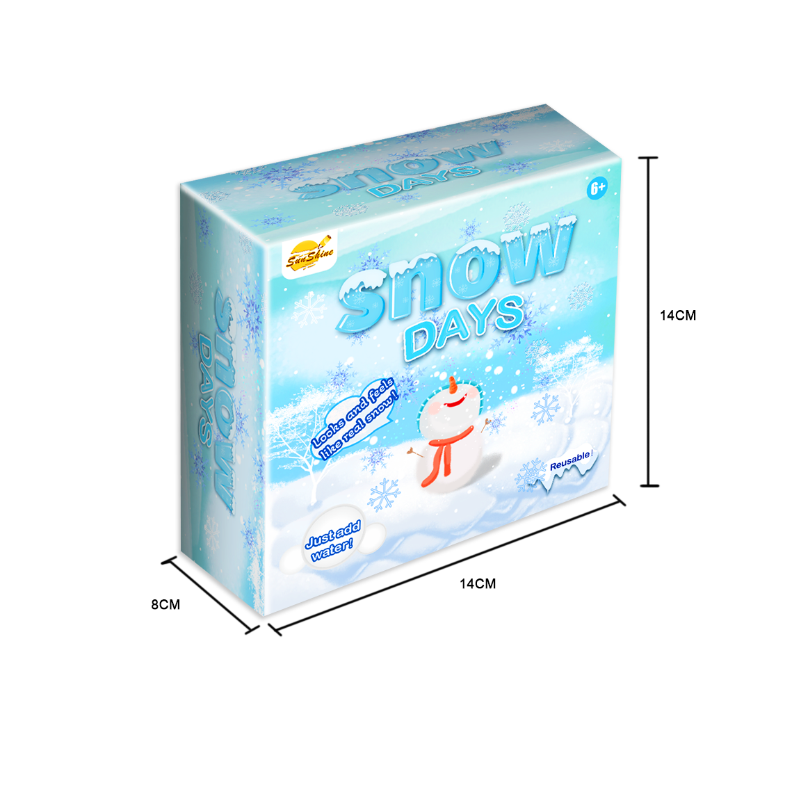 2022 Educational Toys Snow Day Eruption Science Set  Experiment Diy Children Lab