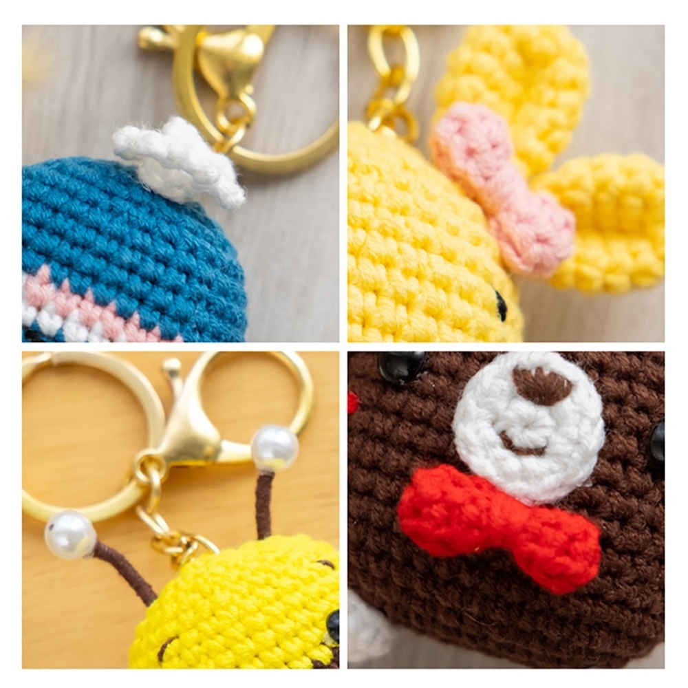 2023 Welcome Custom Cute Animals DIY Crochet Kit for Beginner Pack for Adults and Kids