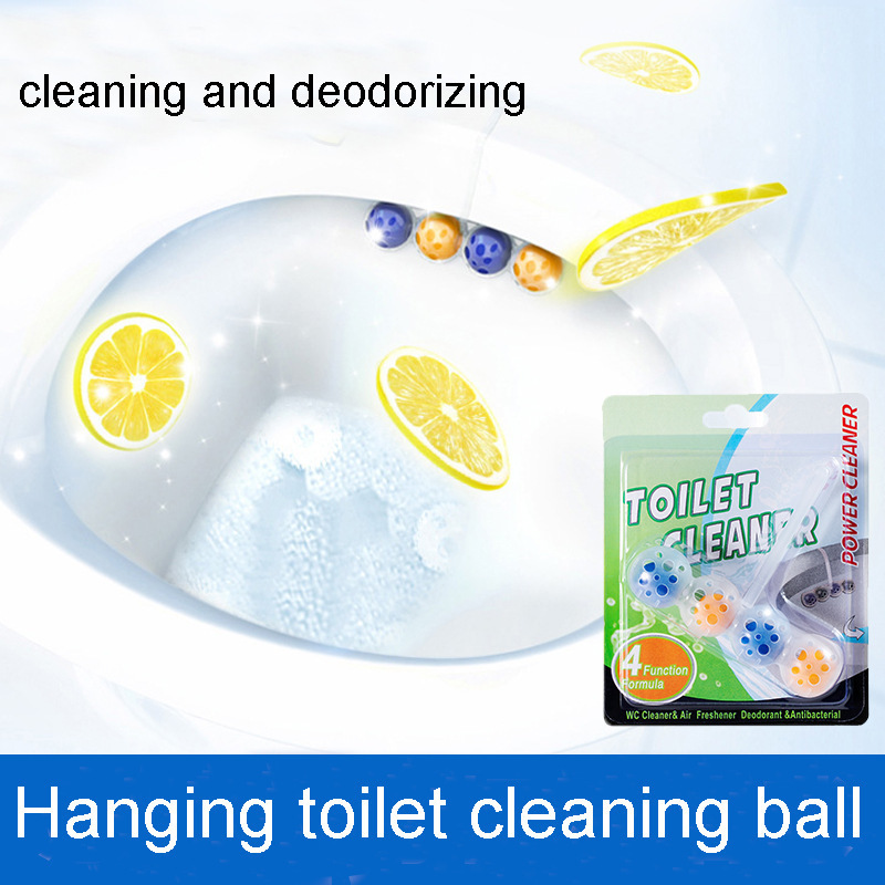 Solid Slow Release Deodorant Toilet Detergent Bowl Cleaner Cleaning Odor Fragrance Ball