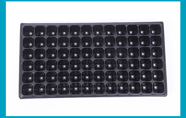 Wholesale Cells Flower Vegetables Plant Germination Growing Seedling Trays Plastic Garden Nursery Tray