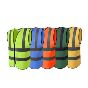 Hi Vis Safety Vest Custom High Visibility Mens Reflective Safety Workwear Hivis Vest