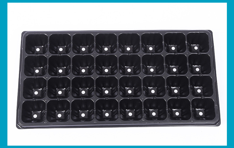 Wholesale Cells Flower Vegetables Plant Germination Growing Seedling Trays Plastic Garden Nursery Tray