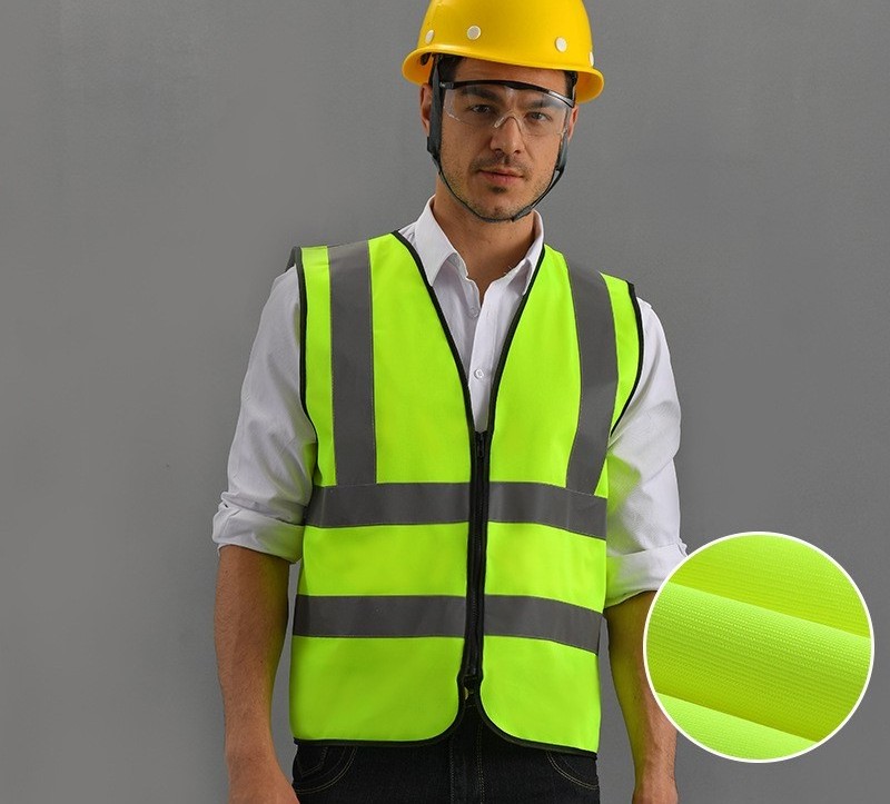 Hi Vis Safety Vest Custom High Visibility Mens Reflective Safety Workwear Hivis Vest