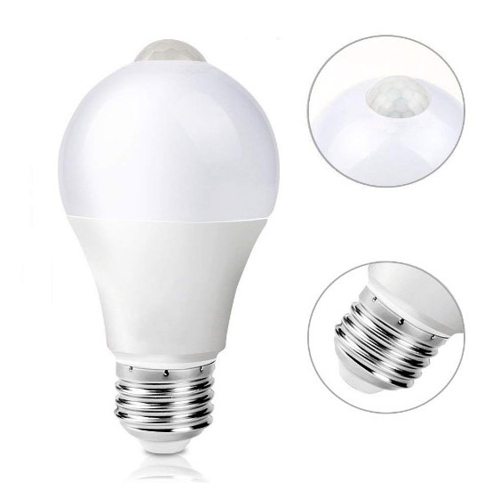 LED Light Bulbs for Basement Hallway 5W Indoor Motion Sensor Light Bulb