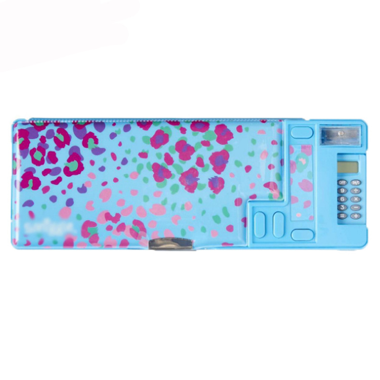 multi-functional smiggle pop out pencil case with calculator