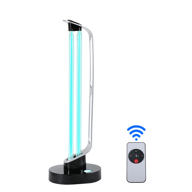 Portable Remote And Induction 38W UVC Ultraviolet sterilization lamp With body sensor