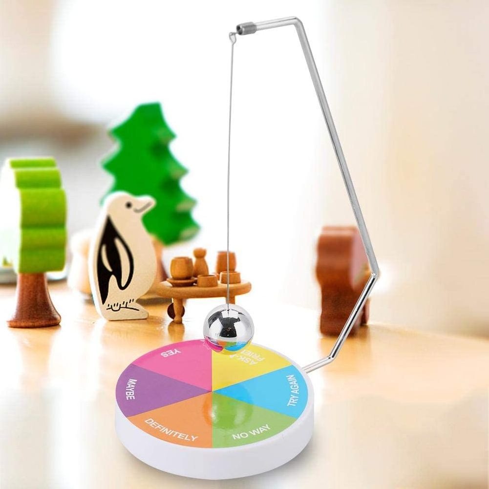 Magnetic Decision Maker Ball Swing Pendulum Drinking Game For Adults Party , Office Desk Decoration Toy Gift