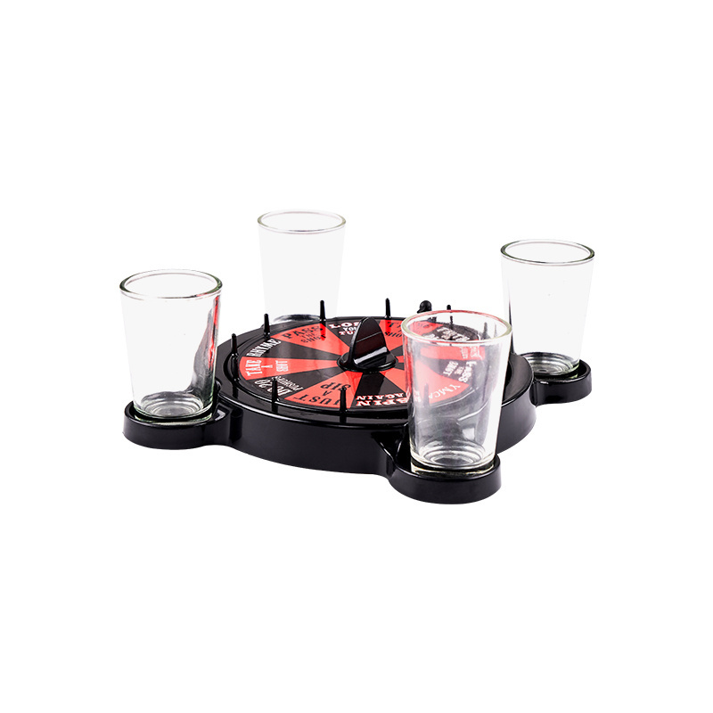 Roulette Shots Drinking Games Set with Glass Shots Adult Game for Adults Party