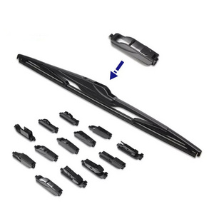 Low price high quality can be customized winter car rear windshield rear wiper blade universal wiper blade adapter