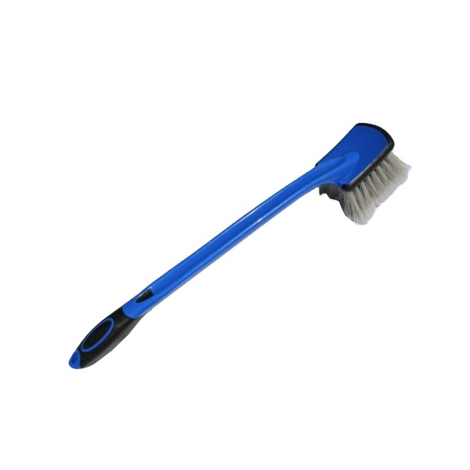 Long handle auto wheel tire cleaning brush