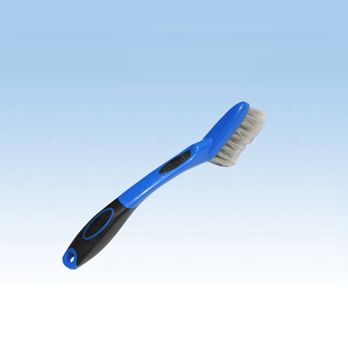 Long handle auto wheel tire cleaning brush