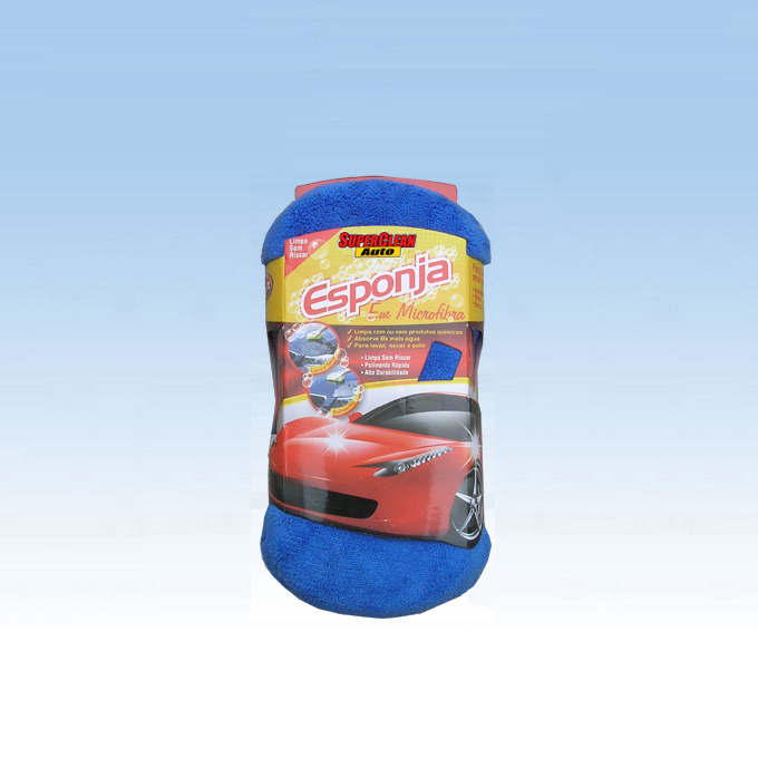 Coral fleece microfiber magic car wash pad