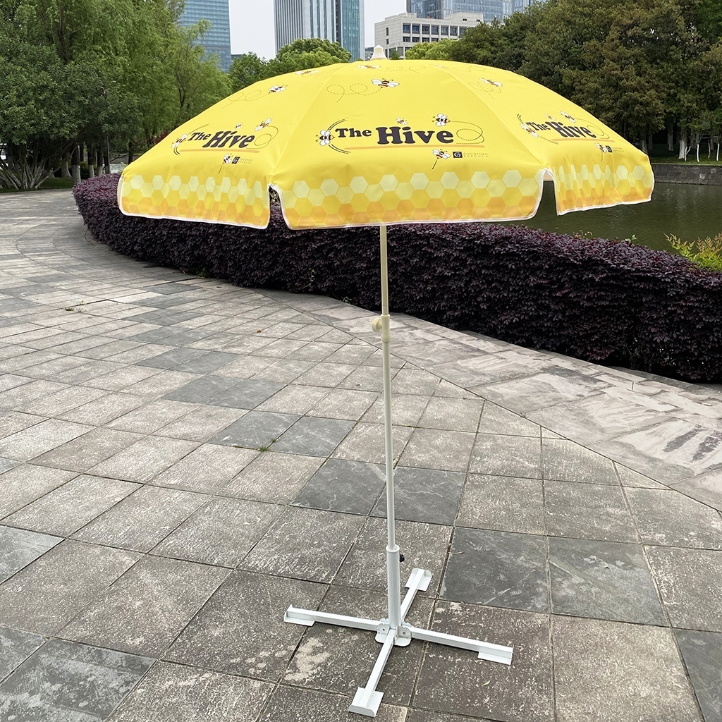 Printing beach umbrella