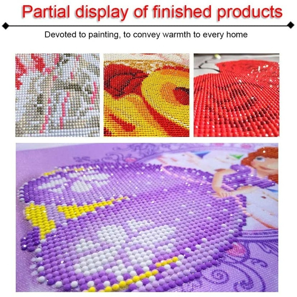 SUXI-2875 Wholesale 5D DIY Full Drill Diamond Painting Kit Custom Wall Art Home Decor 5D Diamond Painting Tools and Accessories