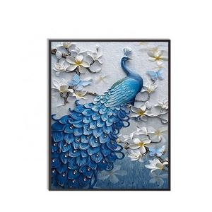 Full Drill 5d diamond painting kits for adults Peacock Soul Eater Academia diamond Embroidery mosaic Cross Stitch Wall Art