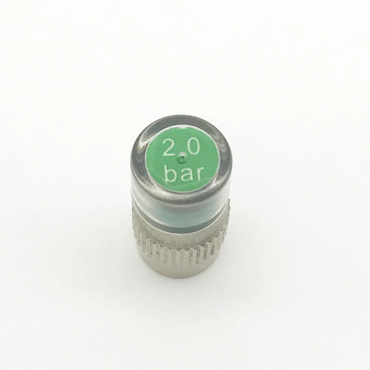 Auto Car Safety Warning Air Pressure Tire Monitor Indicator Valve Cap 2.2 Bar, 2.4 Bar 3 Bar