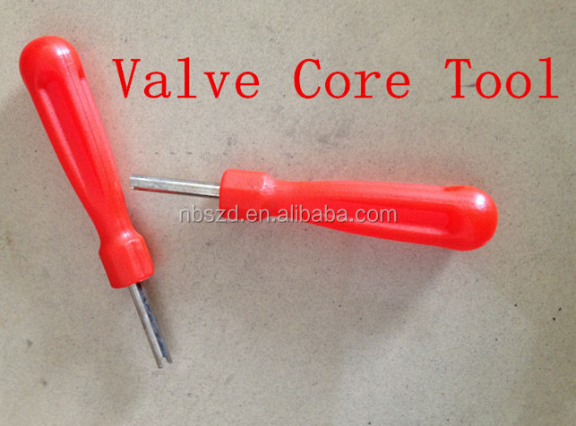 Auto Repair Tools Double Ended Plastic Screwdriver Valve Core 2-way Schrader Valve Core Remover