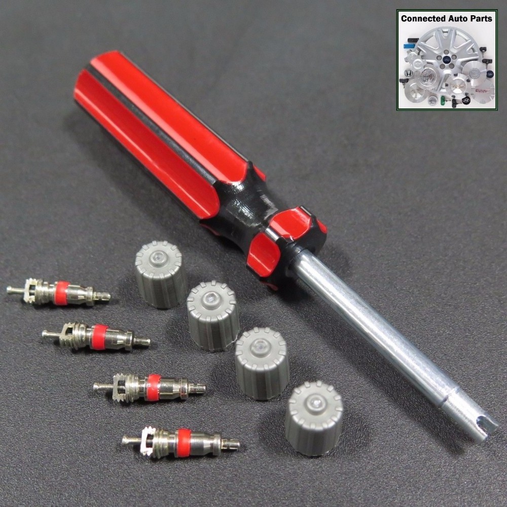 Car Valve Stem Core Remover Motorcycle Screwdriver Tire Repair Install Tool