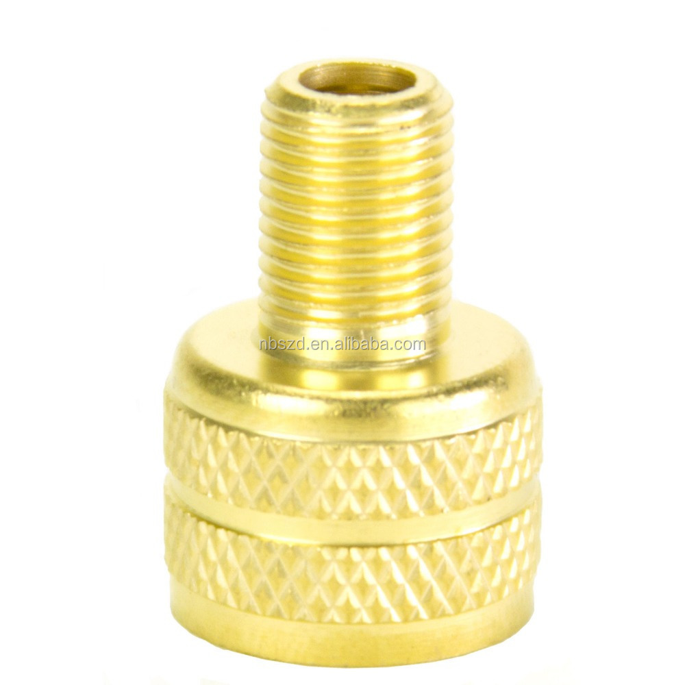 Large Bore to Standard Bore Tire Valve Adapter Cap Style