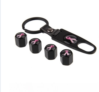 Tyre Stem Dust Caps Air Tire Valve Caps And Keychains With Various Logo Available