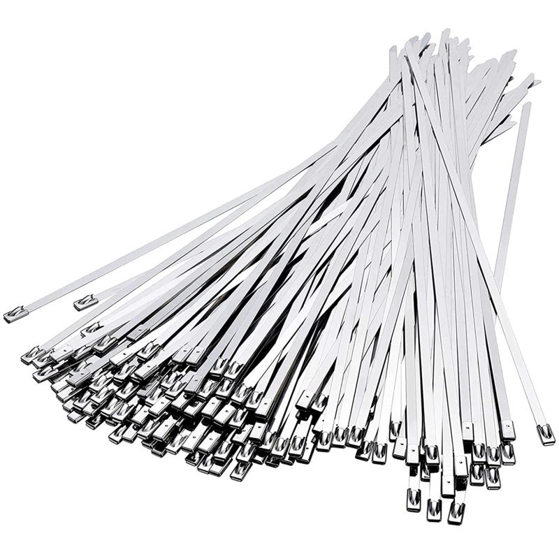 Wiring Accessories cable tie self-locking cable ties Stainless Steel Metal Zip Ties